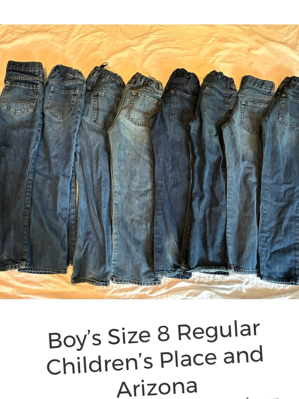 The Children's Place Boys Dark Blue Denim Jeans - Pack